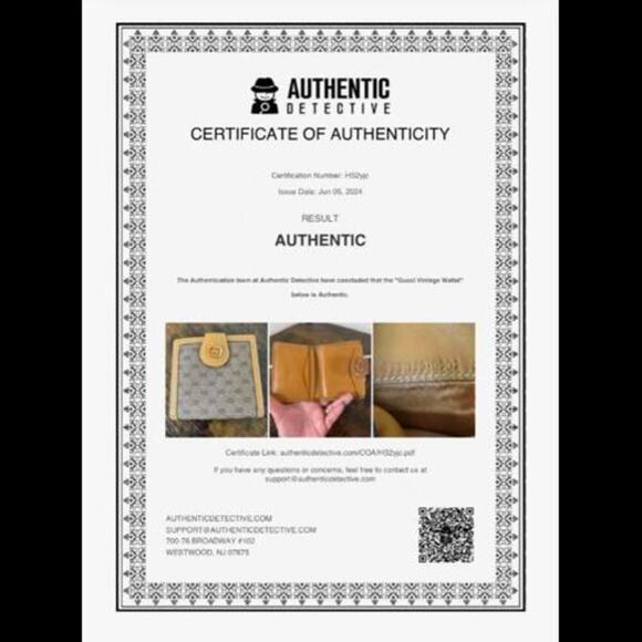 Gucci Micro GG Vintage BiFold Kiss Lock Wallet (GGXX001) - Picture 12 of 12